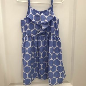 Cherokee Blue Polka Dot Dress